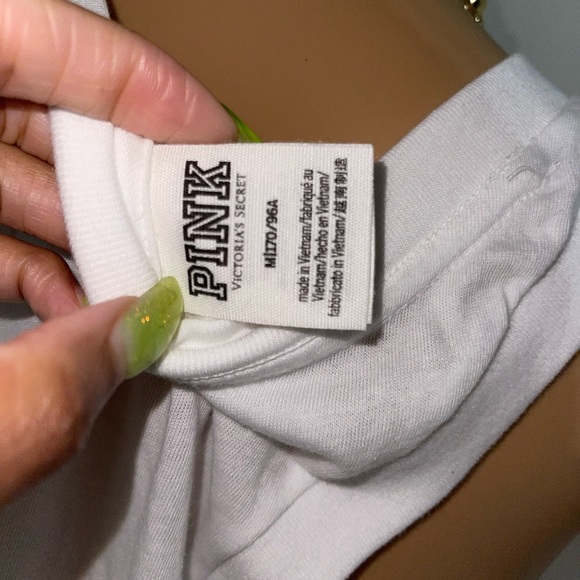 Victoria Secret Pink, Bling Muscle Tee, Size Medium - Picture 8 of 8